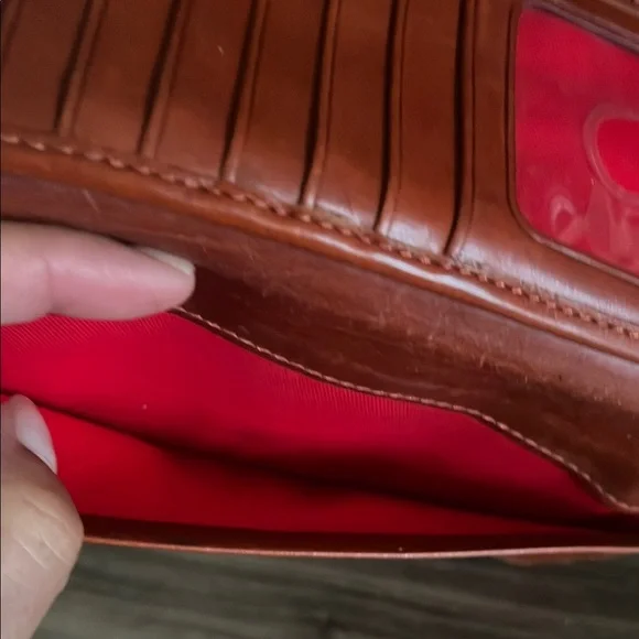 Dooney & Bourke Navy Blue Patriots Wallet - Picture 6 of 9